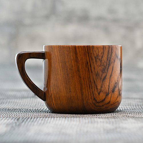 Wooden Tea Cups - Material: Wood