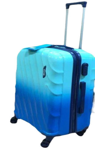 Blue Luggage Trolley Bag