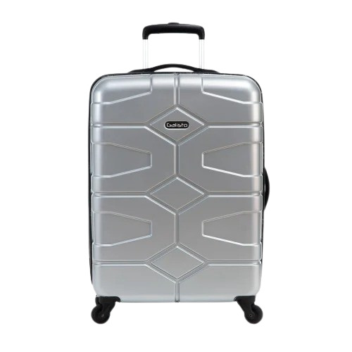 Premium Luggage Trolley Bag - Durable Plastic, 20" Size | Optimum Quality, Stylish Design for Travelling