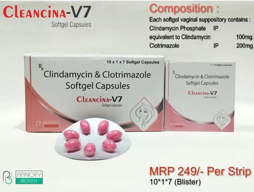 Clindamycin 100mg Clotrimazole 200mg Softgel Capsules