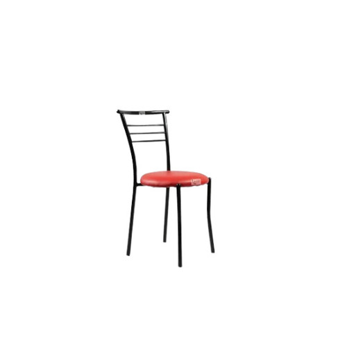 L-225 Hotel Chair - Metal, 75 Kg Load Capacity, Polished Finish , Easy to Clean and Use, Modern Brown and Gray Design, No Assembly Required, Ideal for Indoor Use