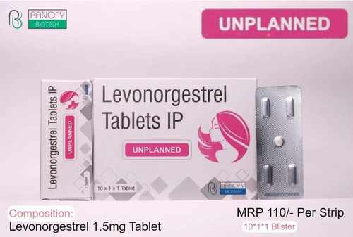 Levonorgestrel 1.5mg Tablets - Prescription Required Medicine | Suitable for Hospital and Clinic, Store in Cool and Dry Place