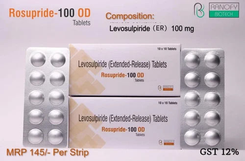 Levosulpiride (ER) 100mg Tablets