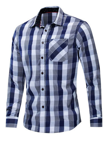 Mens Check Shirt - Color: Multiple