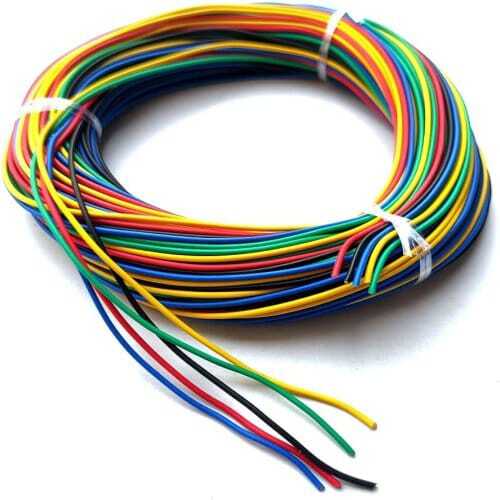 Multi Wire - PVC, 5-8 mm Thickness, Multi-Color, Temperature Resistant 10-80Â°C | Industrial Usage, Warranty Included