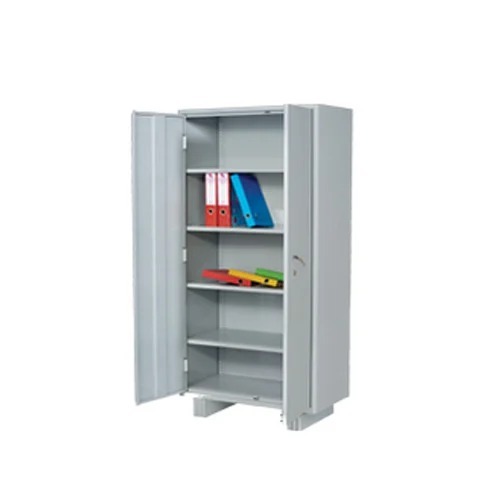 Office Almirah - Mild Steel, 5 Shelves, 2 Doors | Superior Quality, Rust Proof, Water Resistant, Easy to Clean, Portable