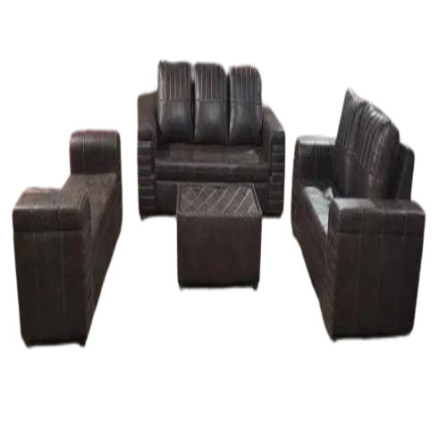 Premium Modern Sofa Set - Optimum Quality, 40 Density Duroflex Cushions | Eco-Friendly, Termite Proof, Attractive Design in Brown