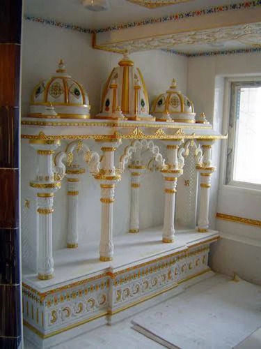 White Marble Stone Temple - Product Type: Model