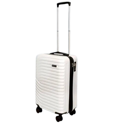 White Trolley Luggage Bag
