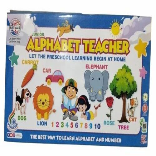 Alphabet Teacher Toy - Plastic Material | Multi-Color Design, Ideal for Pre-Reading Skills Development in Children Aged 4-6 Years, Box Packaging