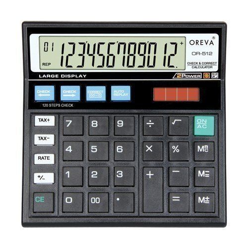 Basic Calculator - Color: Black