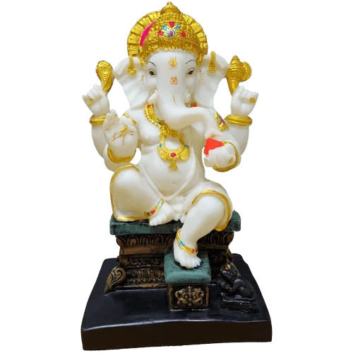 Ganpati Bappa Marble Statue