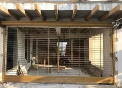 Grill Type Rolling Shutter - Rust Resistant, Easy To Clean | Vertical Opening, Various Colors Available