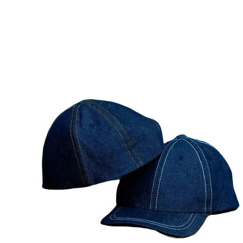 Mens Denim Cotton Caps