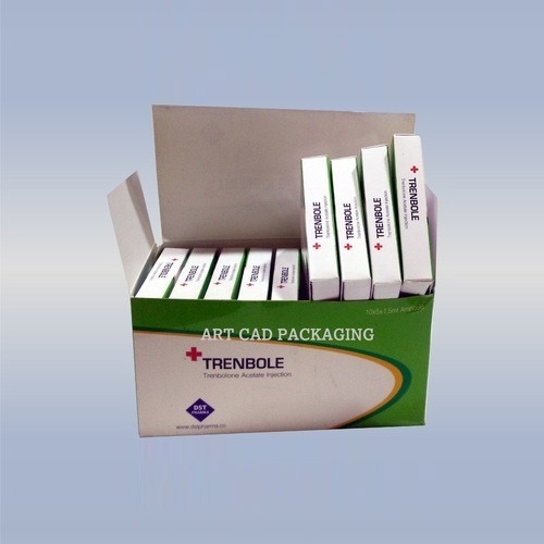 Pharma Paper Box - Rectangular Shape, Standard Size, Multicolor Printed Design | Impeccable Finish, Lightweight, Recyclable for Packaging Industries