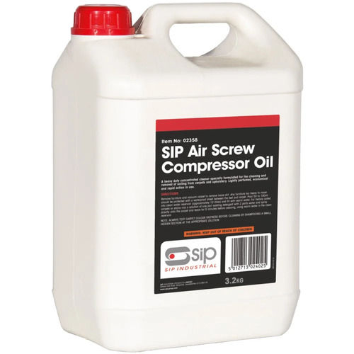 Screw Compressor Oil - Lubrication Type: Lubricated