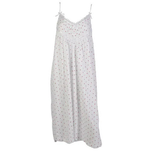 Sleeveless Cotton Nighty