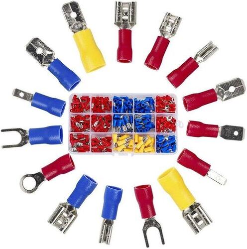 Cable Terminal - Brass, 30V, Gold Plated | Durable, Rust Free, Suitable for Home Appliances & Electrical Applications