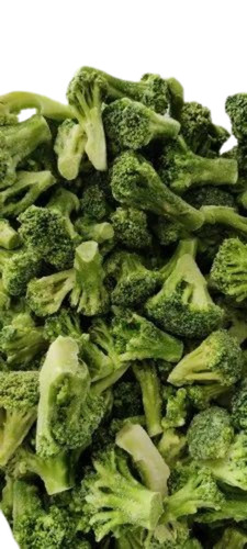 Frozen Broccoli - 1 Kg, A Grade Green Vegetable, 100% Pure, Individually Quick Frozen, Good for Health, Baked Texture, Shelf Life: 15 Days