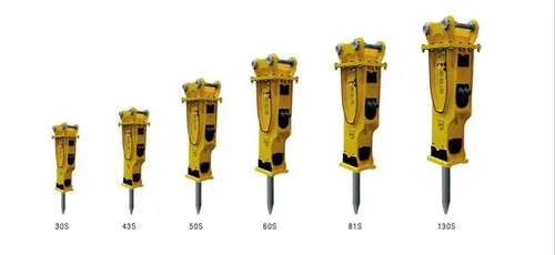 Hydraulic Breakers - Body Material: Aluminium