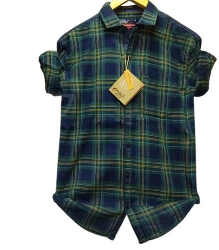 Indigo Check Shirts