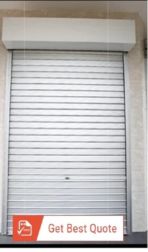 Manual Rolling Shutter - Plain Design, Vertical Opening Pattern | New Condition, Anti-rust Properties, Minimal Maintenance Required, Available In Various Colors