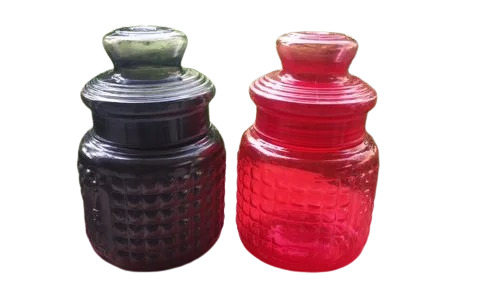 Plastic PET Handi - 750ml Red & Black | Lightweight Durable Shatter-Resistant Transparent Airtight Odor-Resistant Easy to Clean Food-Safe BPA-Free