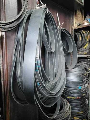 Poly Belt - Heat Resistant, Flat Black Belt Conveyor | Long Life, Maintenance Free, Strong Friction Resistance