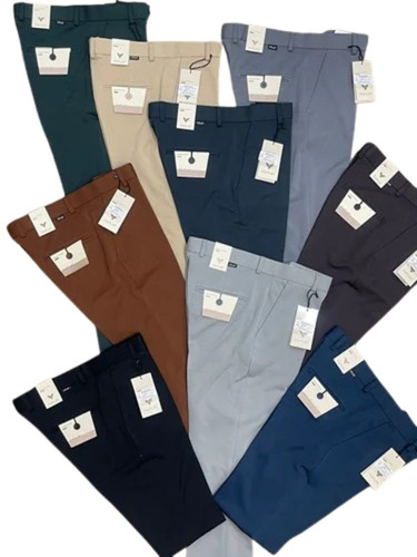 Slim Fit Formal Pants Cotton Material, Regular Fit Breathable