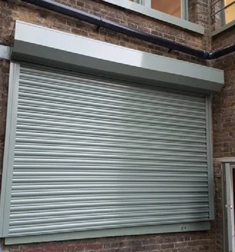 SS Rolling Shutter - Stainless Steel, Plain Pattern, Various Colors | Rust Resistance, Low Maintenance