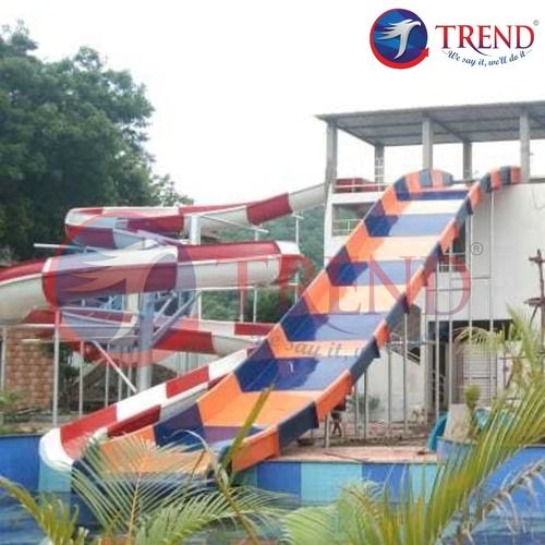 Swimming Pool and Water Park FRP Slide