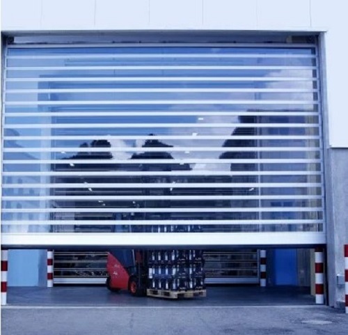 Transparent Rolling Shutter - Rust-resistant, Easy To Clean, Vertical Opening | Tested On Various Quality Standards, Low Maintenance Required, Available In Various Colors