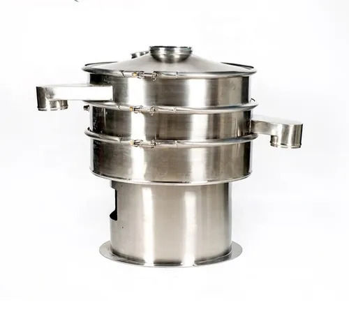 Vibro Sifter - Stainless Steel, Silver Finish | Smooth Functioning, Prolonged Service Life, Space Efficient, Low Maintenance, Quality Tested