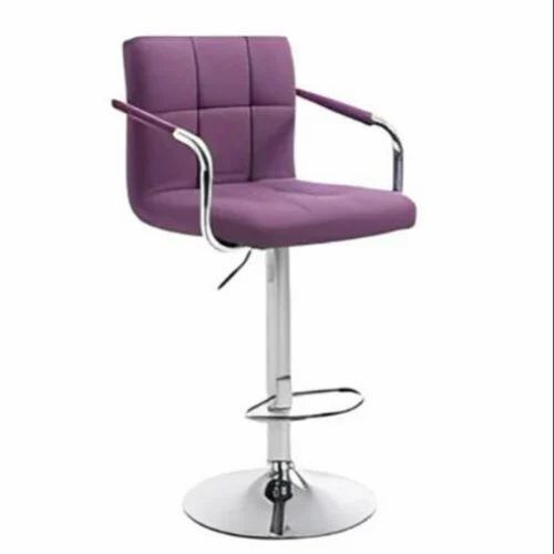 Bar Stool Chair - Premium Fabric Seat with Chrome Frame | All Colors Available, Rotatable, Ideal for Office Use