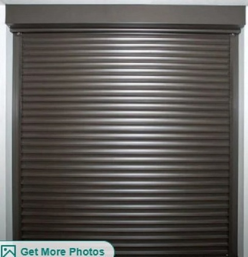 Exterior Aluminium Rolling Shutter - Rust Resistance, Easy to Clean, Automatic Vertical Opening, Available in Various Colors