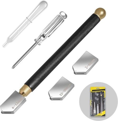 Glass Cutter - Metal Material, 0-15 Micron Blade Thickness | Diamond Cutting Wheel, Taper Type Segment, Dry Cutting for Precision Glass Cutting