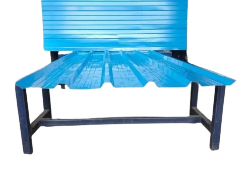 Essar Galvanized Iron Metal Roofing Sheet - 20 Feet x 3.5 Feet x 45-50 mm | New, Blue, Color Coated, Ideal for Industrial Use