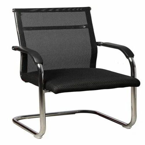 Mesh Office Visitor Chair - Premium Grade, Good Condition | Optimized Mesh Material, Attractive Design, Easy To Clean, Moisture Proof