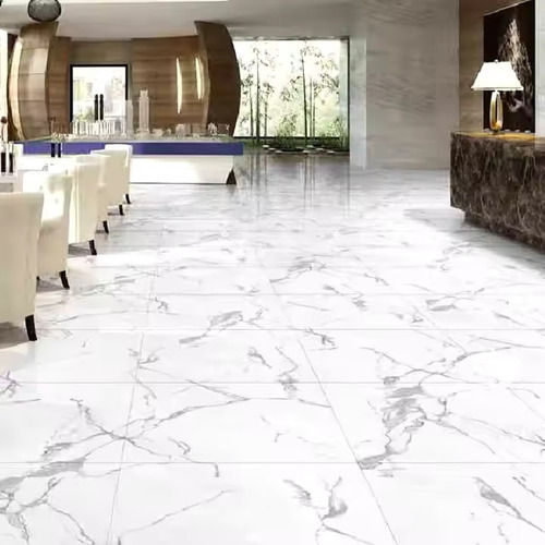 White Ceramic Tiles - Shape: Square