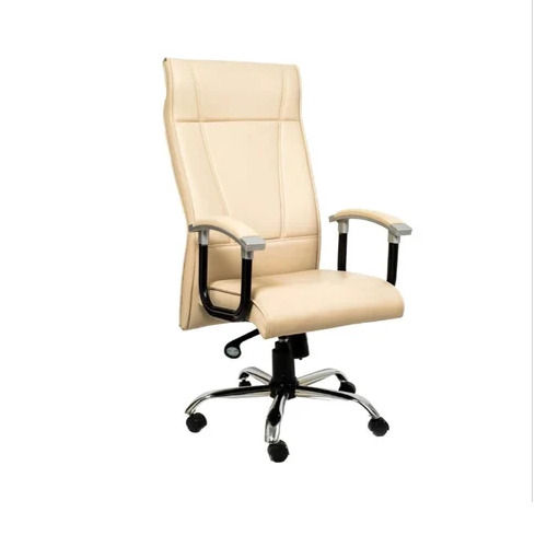 White Leather Office Chair