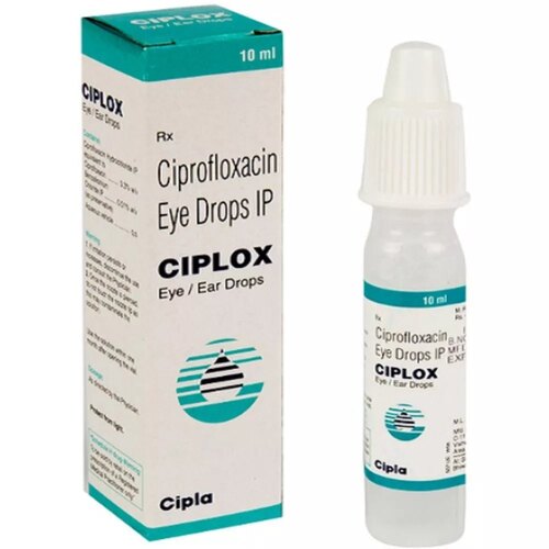 Ciprofloxacin Eye Drop - 100% Pure, 10ml Bottle | Clinically Proven, Free from Harmful Chemicals, 100% Safe, No Side Effects