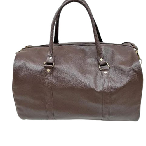 Duffle Trolley Bag - Premium PU Material, Travel Style, Optimum Quality in Elegant Black