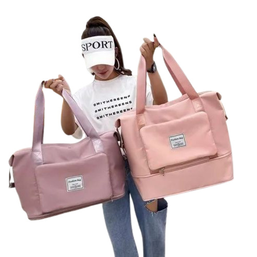 Folding Traveling Bag - Polycarbonate 2L Capacity Blue Color | Premium Quality Optimum Design for Female Travelers