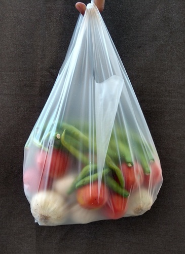 Grip Hole Bags - Kraft Paper, 10 Inches | Transparent, Hand Length & Shoulder Length Handles, Max Load 6kg