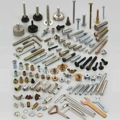 Hardware Fittings - Stainless Steel, Polished Silver Finish | Durable, Corrosion Resistant, Rust Proof, Ideal for Furniture Assembly Tools