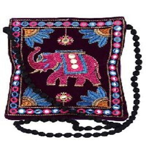 Ladies Embroidered Bag - Premium Quality, Multisizes in Multicolor | Durable, Nice Look, Easy to Carry for Daily Usage
