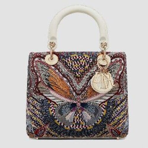 Ladies Hand Bags - Premium Embroidered Design, Optimum Quality, Waterproof, Light Brown Color, Customized Size