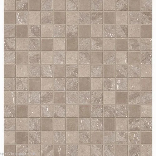 Matte Ceramic Bathroom Floor Tiles - Color: Cream