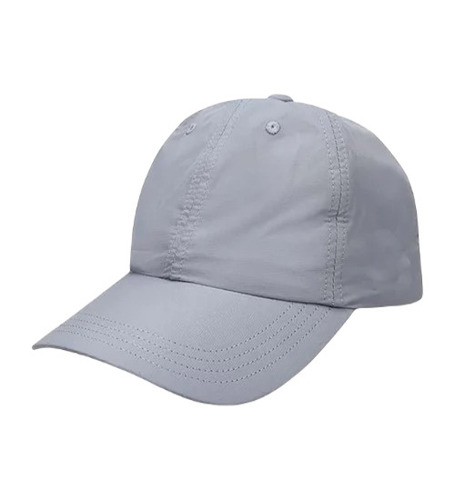 Men's Casual Sporty Grey Cotton Cap - Free Size, Plain Design, Customized for Attractive Wear