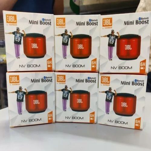 Mini Boost 2 Speaker - Mini Size, Black Color | High Quality, 10-Minute Charging Time, BT Speaker Features, Good Grade